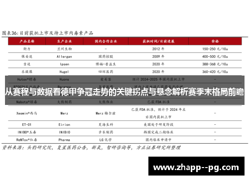 从赛程与数据看德甲争冠走势的关键拐点与悬念解析赛季末格局前瞻